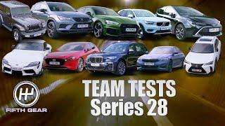 ALL the latest Fifth Gear Team Tests - Series 28 | Fifth Gear