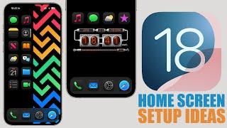 Best iOS 18 Home Screen Setups (HOW TO Make Them)