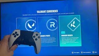 VALORANT Console: How to Get FREE KINGDOM Credits Tutorial! (PS5 & Xbox Series X/S)