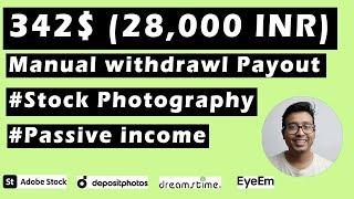 How to Manually  withdraw  payout from Dreamstime, Adobe stock, Depositphotos and EyeEm! (Live demo)