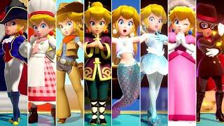 All Peach Victory Animations - Princess Peach: Showtime!