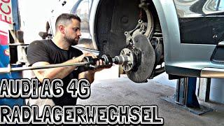 Audi A6 4G | Radlager Vorne wechseln | Abrollgeräusche | Drehmomentwerte | Wheel Bearing Replacement