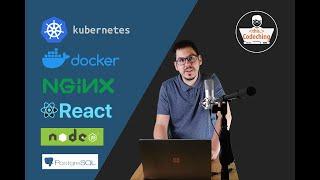 Kubernetes Multi Container Deployment | React | Node.js | Postgres | Ingress Nginx | step by step