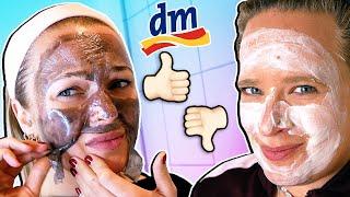 Wir TESTEN eure HASSPRODUKTE von DM! Peel Off Masken?! Langhaar Mädchen?!