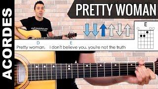 Pretty Woman como tocar con guitarra acordes chords guitar lesson