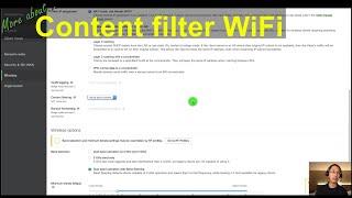 Content filter wifi