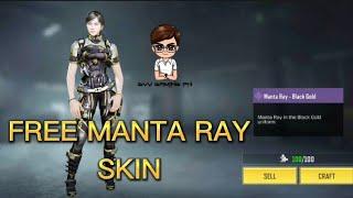 FEE MANTA RAY SKIN IN CODM | gvv gaming ph 2022