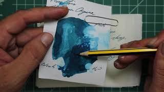 Noodler's Ottoman Azure Fountain Pen Ink #fountainpenink #fountainpens