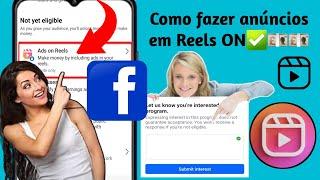 Como habilitar anúncios do Facebook em Reels |Anúncios em Reels Bônus de desempenho do Facebook