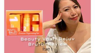 Beauty Vault Premium Rejuvenating Set Review- Skin Care Series