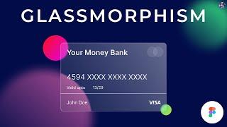 Glass Morphism in 3 Minutes | Figma  Quick Tutorial