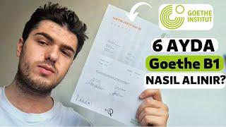 NASIL KENDİ BAŞIMA ALMANCA B1 GOETHE SERTİFİKASI ALDIM? Kullandığım Tüm Kaynaklar, Taktikler..