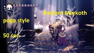 Radiant Markoth - Hollow Knight - Nail Only (mostly pogo)