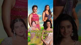 Bollywood  Actress Diwali 🪔 Look #shorts #diwalievents #bollywood