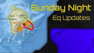 Kilauea Volcano Earthquake activity continues. Sunday night update 6/30/2024