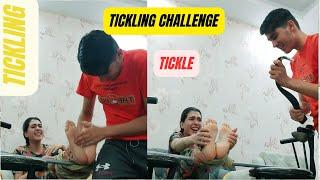 Romantic tickling Challenge: Husband's Love Language to Surprise Wife | reaction #tickling #tickles