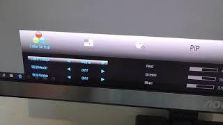 How to adjust Color Temperature (AOC U2477PWQ)
