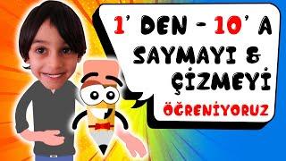 Bay Kalem - Saymayı Öğreniyoruz- 1,2,3,4,5,6,7,8,9,10