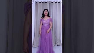 Beautiful Party wear Gown, Designer Gowns From Myntra #shorts #ytshorts #viral