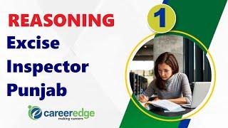 Punjab Excise Inspector | Reasoning I Practice Paper - 1 I Career Edge