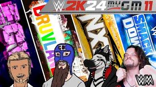 WWE 2K24 My GM Mode 4-Way Playthrough | S1E11: Ben's Gambit | WM Network