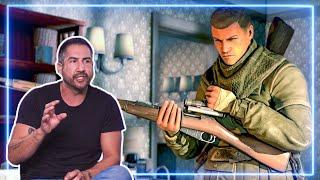 Sniper REACTS to Sniper Elite V2 Remastered - Realistic Difficulty | Experts React