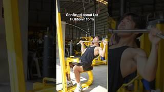 The Correct Way to do Lat Pulldown