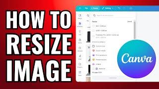 How to Resize Image in Canva App (Canva Tutorials | Resizing Image)