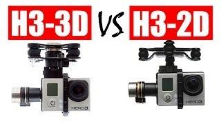 DJI Zenmuse H3-3D VS H3-2D Gimbal - Comparison between 3-Axis and 2-Axis Gimbal - HeliPal.com