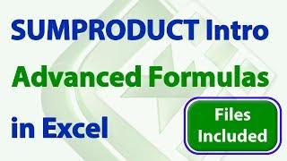 SUMPRODUCT in Excel - Introduction to Intermediate