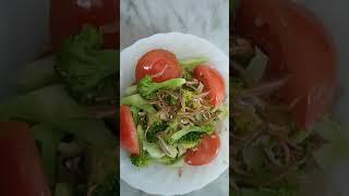 Broccoli   (Dried Anchovies) #IkanBilis| Geralin PL Vlog 