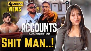 Reaction on Accounts by Nijjar and Yo Yo Honey Singh | #reactionmasala #honeysingh #accountsreaction