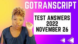 GoTranscript - GoTranscript TRANSCRIPTION TEST TODAY (2022)| Earn $250+ as a TRANSCRIBER