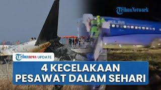 Sehari Terjadi 4 Kecelakaan Pesawat: Dari Korea Selatan hingga UEA, Dunia Penerbangan Berduka