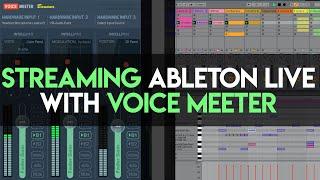 Live Stream Ableton Live with Voice Meeter (standard, banana, potato) - My Experience Fixing Latency