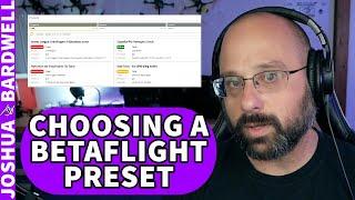 How Do I Find A Good Preset In Betaflight For My FPV Drone? - FPV Questions