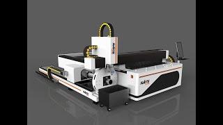 Raytu HT sheet and tube dual use laser cutting machine cut steel angles