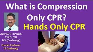 What is compression only CPR?