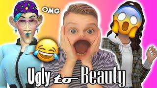 WAS IST DENN DA PASSIERT?  Die Sims 4: Ugly To Beauty Challenge 