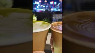 【抹茶】% Arabica Matcha Latte & Latte #記録 #shorts