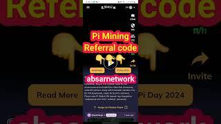 pi mining referral code, pi network referral code, pi network register