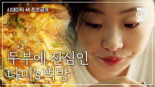 [4K 원본] 산초기름 냄새 솔~솔~ 고소한 두부 요리 먹방 보고 가세요 [잠적:김다미]