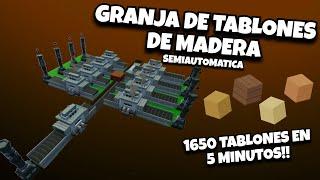 COMO TENER MUCHOS TABLONES DE MADERA EN ROBLOX ISLANDS *GRANJA SEMIAUTOMATICA* | Joacia