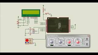 Frequency Meter with ATmega328P in Proteus