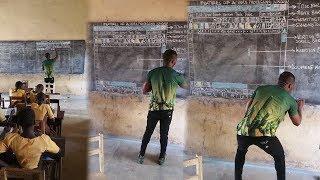 Viral Guru Kreatif di Ghana yang Buktikan Keterbatasan Teknologi Tidak Membatasinya Mengajar