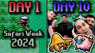 I Spent Over 10 Days Hunting for Shiny Pokemon in the Safari Zone! - Safari Week 2024 Compilation