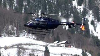 Bell 407 at Innsbruck airport