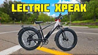 Lectric XPeak Top Speed + Hill Climb test with DavidBrandNew