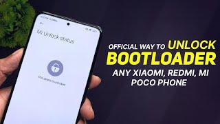 Unlock Bootloader In Any Xiaomi, Redmi, Mi Or Poco Phone | Official Way To Unlock Bootloader