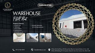 Brand New Warehouse for Rent | Prime Location, Spacious & Affordable | LUX-R-9720